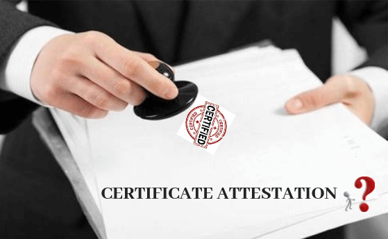 Certificate attestation blog